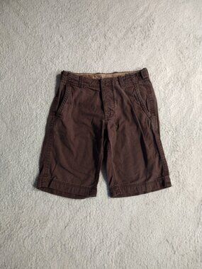 Gap Size 32 Dark Brown Cargo Shorts Utility Casual